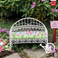 Mini Sunset Bench, Metal