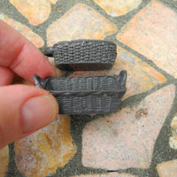 Wee Baskets, Set of 2, Gray