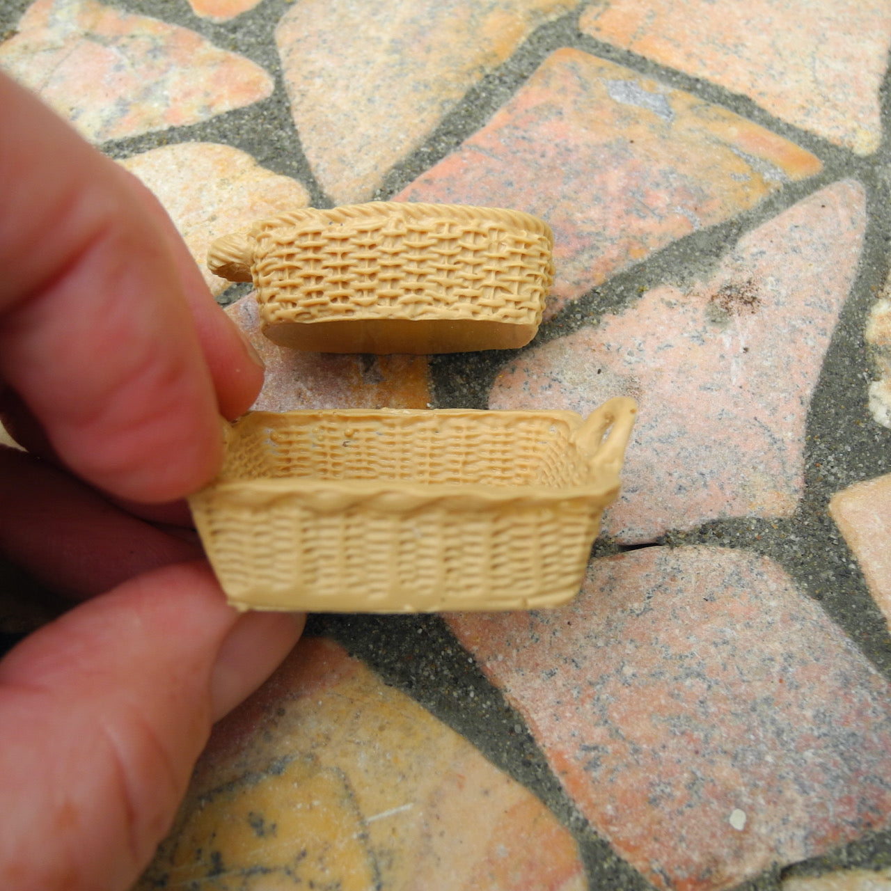 Wee Baskets, Set of 2, Wheat