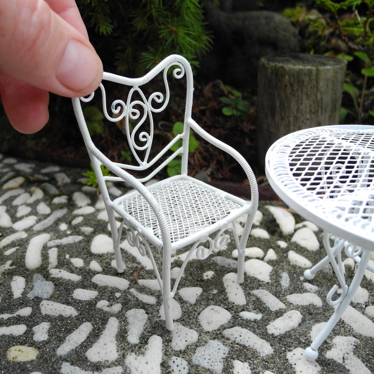 metal frame garden chairs