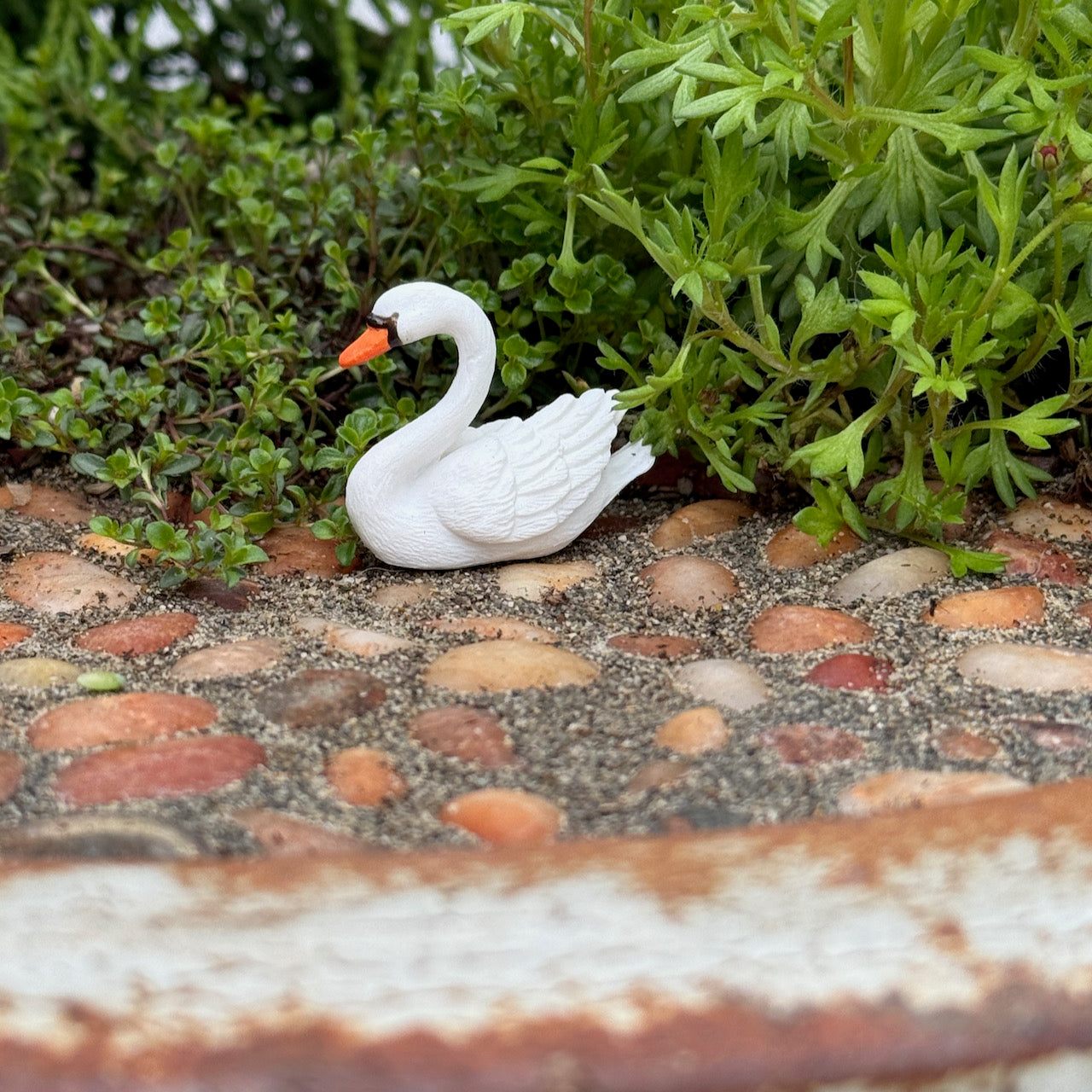 Swan Statue - Small