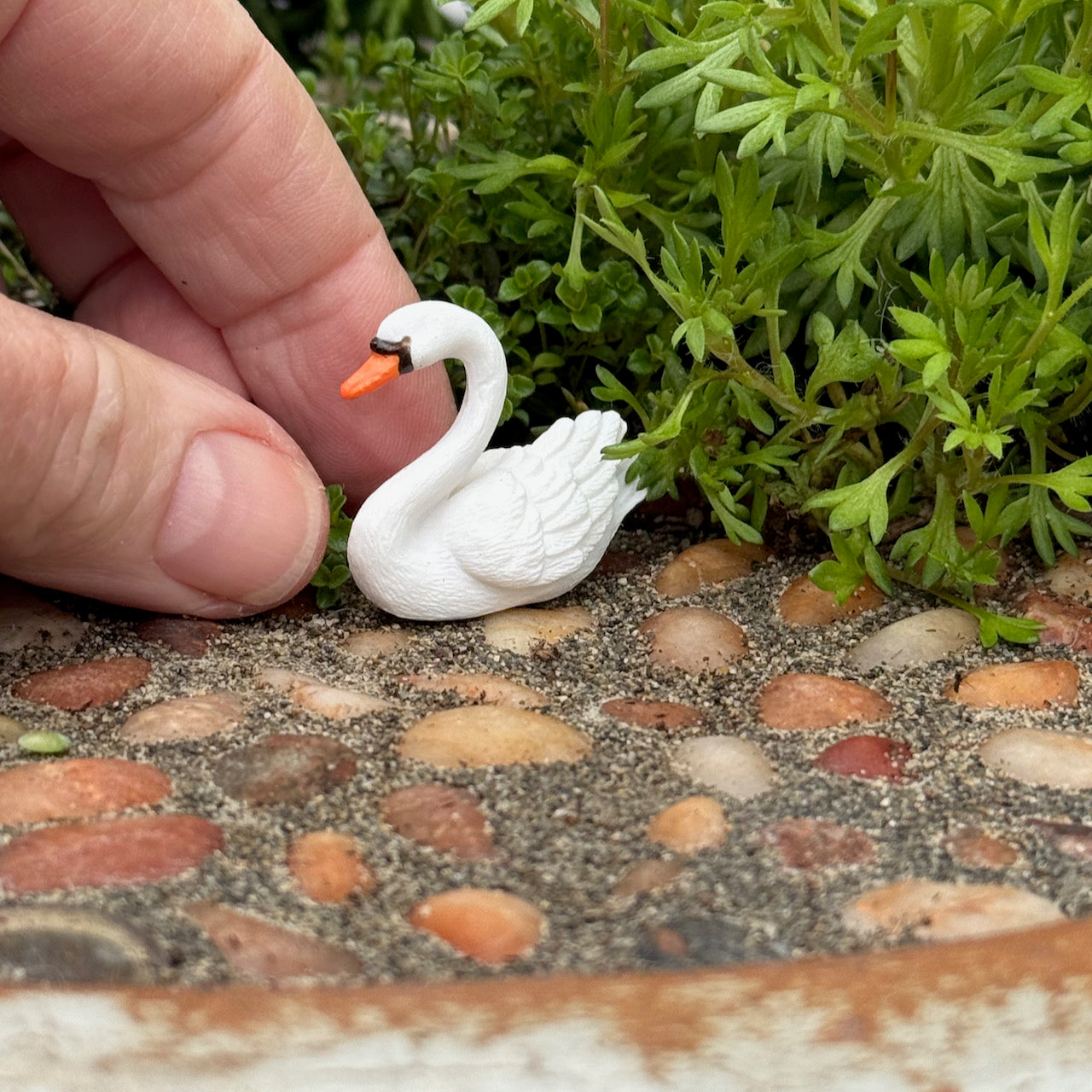 Swan Statue - Small
