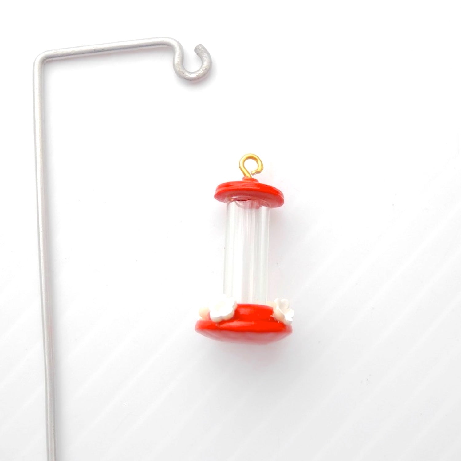 Mini Hummingbird Feeder with Hook