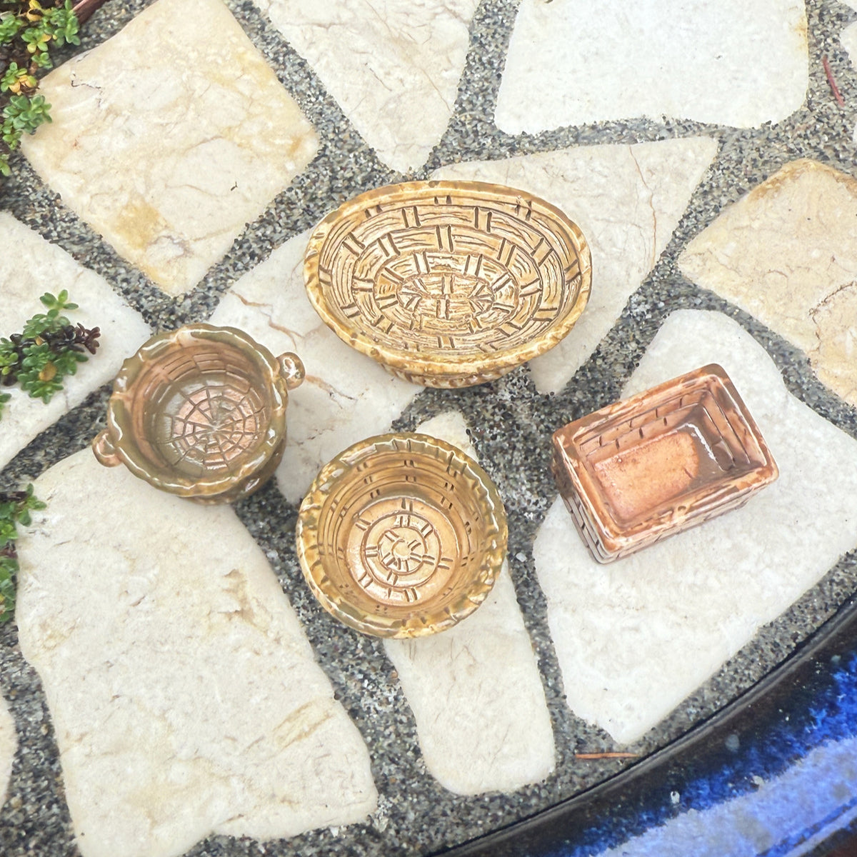 Mini Basket Set of 4, Medium Size