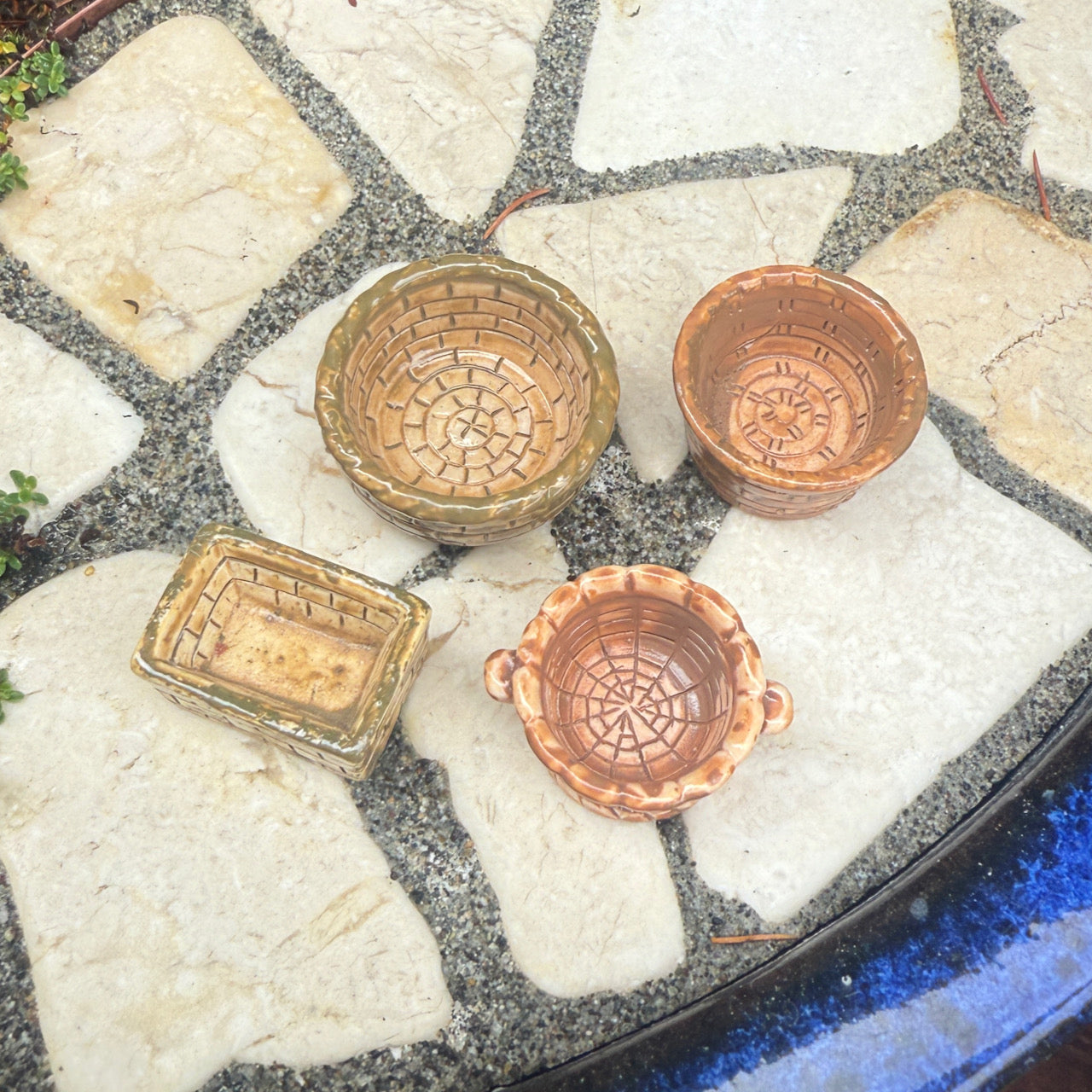 Mini Basket Set #1, 4 pcs