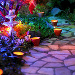 Garden Light Pots, Set of 3