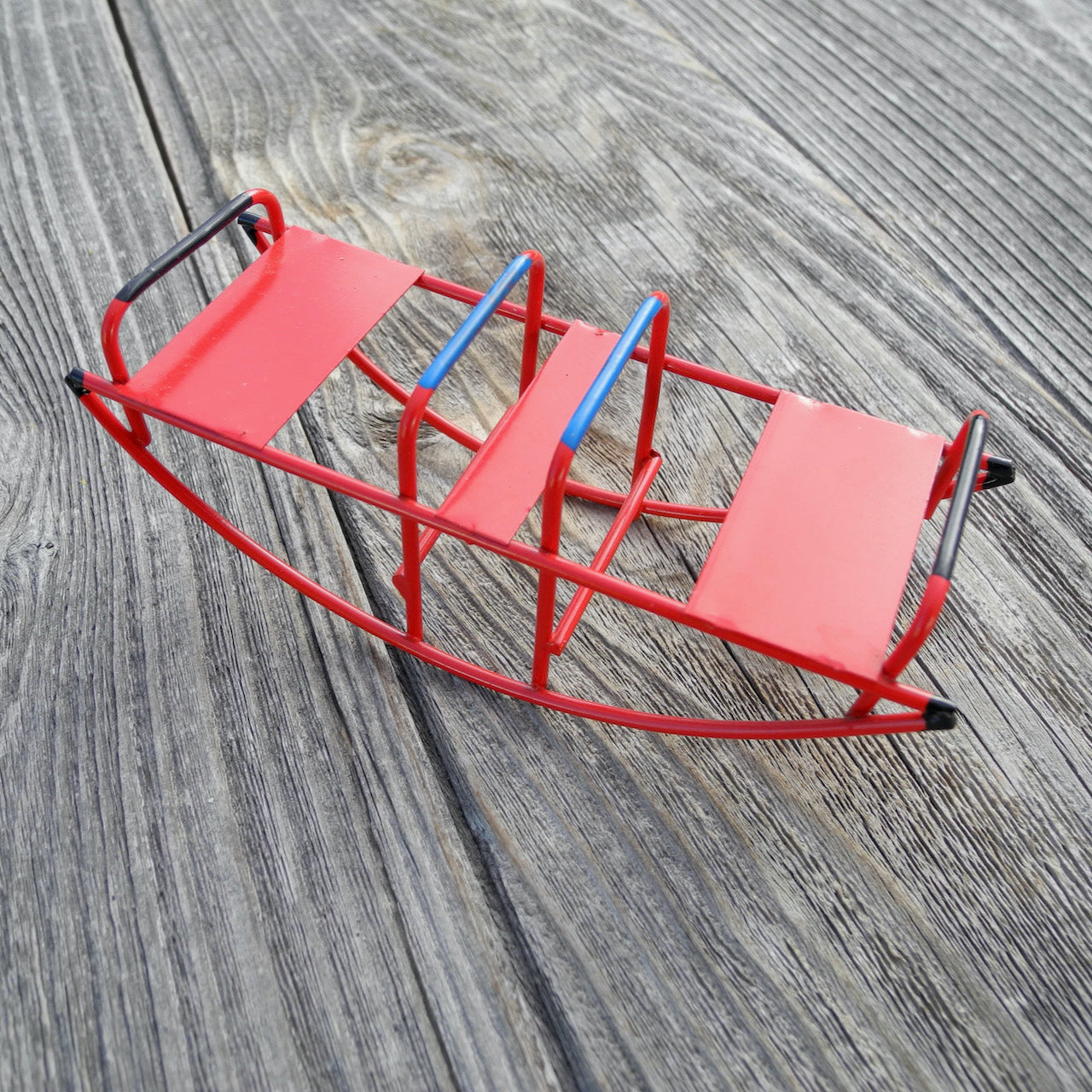 Miniature Red Teeter Totter