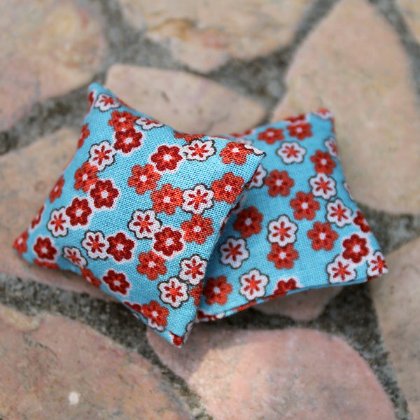 Mini Patio Cushions Set of 2 - Fun Florals
