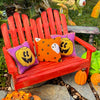 Mini Halloween Patio Cushions Set of 3 - Ghosts & Jack-o-Lanterns