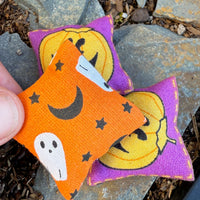 Mini Halloween Patio Cushions Set of 3 - Ghosts & Jack-o-Lanterns