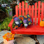 Mini Halloween Cushions Set of 2 - Pumpkins!