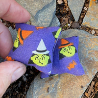 Mini Halloween Cushions Set of 2 - Witchy Witches
