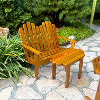 Mini Garden Adirondack Patio, Set of 5