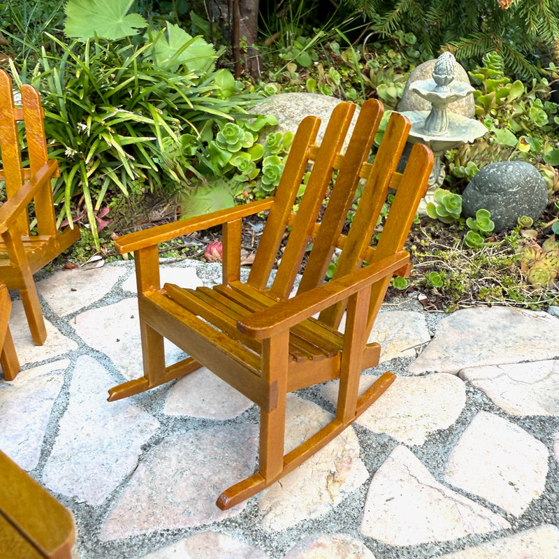 Mini Garden Adirondack Patio, Set of 5