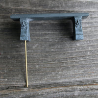 Miniature Garden Faux Stone Bench, Staked