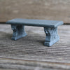 Miniature Garden Faux Stone Bench, Staked