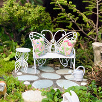 Miniature Butterfly Bench & Table