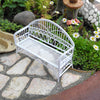 Mini Sunset Bench, Metal