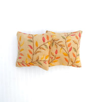 Mini Patio Cushions Set of 2 - Autumn Leaves