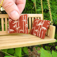 Mini Patio Cushions Set of 2 - Lucky Bamboo