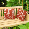 Mini Patio Cushions Set of 2 - Lucky Bamboo