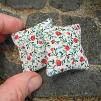 Mini Patio Cushions Set of 2 - Chintz Rose