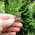 Hanging Owl with Shepherd's Hook