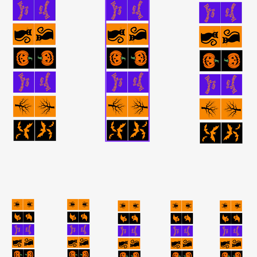 DIY Halloween Banner, 3 Styles, Printable PDF