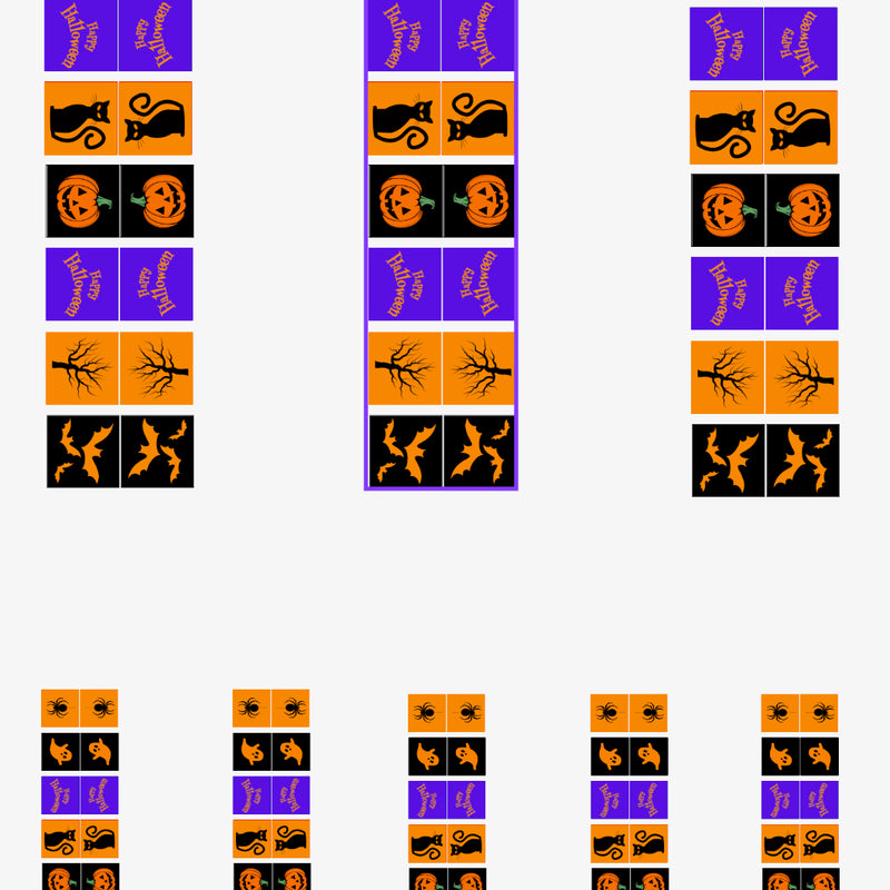 DIY Halloween Banner, 3 Styles, Printable PDF