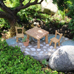 Tiny Table & Chair Set of Three