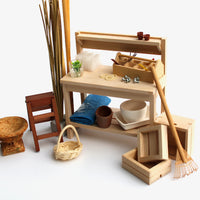 Mini Potting Bench 50+ Accessory Set+ Free Shipping