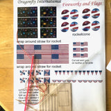 Miniature July 4th Fireworks Craft Kit