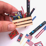 Miniature July 4th Fireworks Craft Kit
