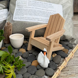 Complete Miniature Garden Kit with Plum Pine Shipping Included!