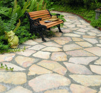 Pink Flagstone Patio Sheet