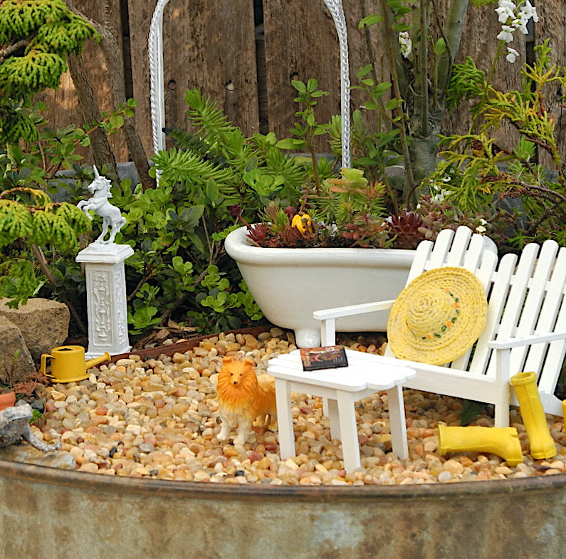 Sunset Mini Garden Pebbles, PDF Instructions