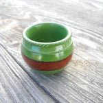 Round Green Planter