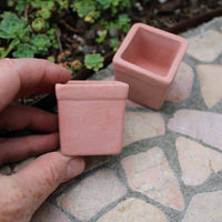 Terra Cotta Square Planter Set of 2