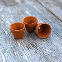 Terra Cotta Pots (WP) Set of 3, Tiny