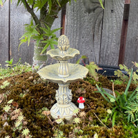 3-Tiered Fountain, Faux Sandstone, Staked