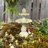 3-Tiered Fountain, Faux Sandstone, Staked