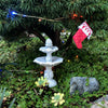 Faux Marble Tiered Fountain, Staked