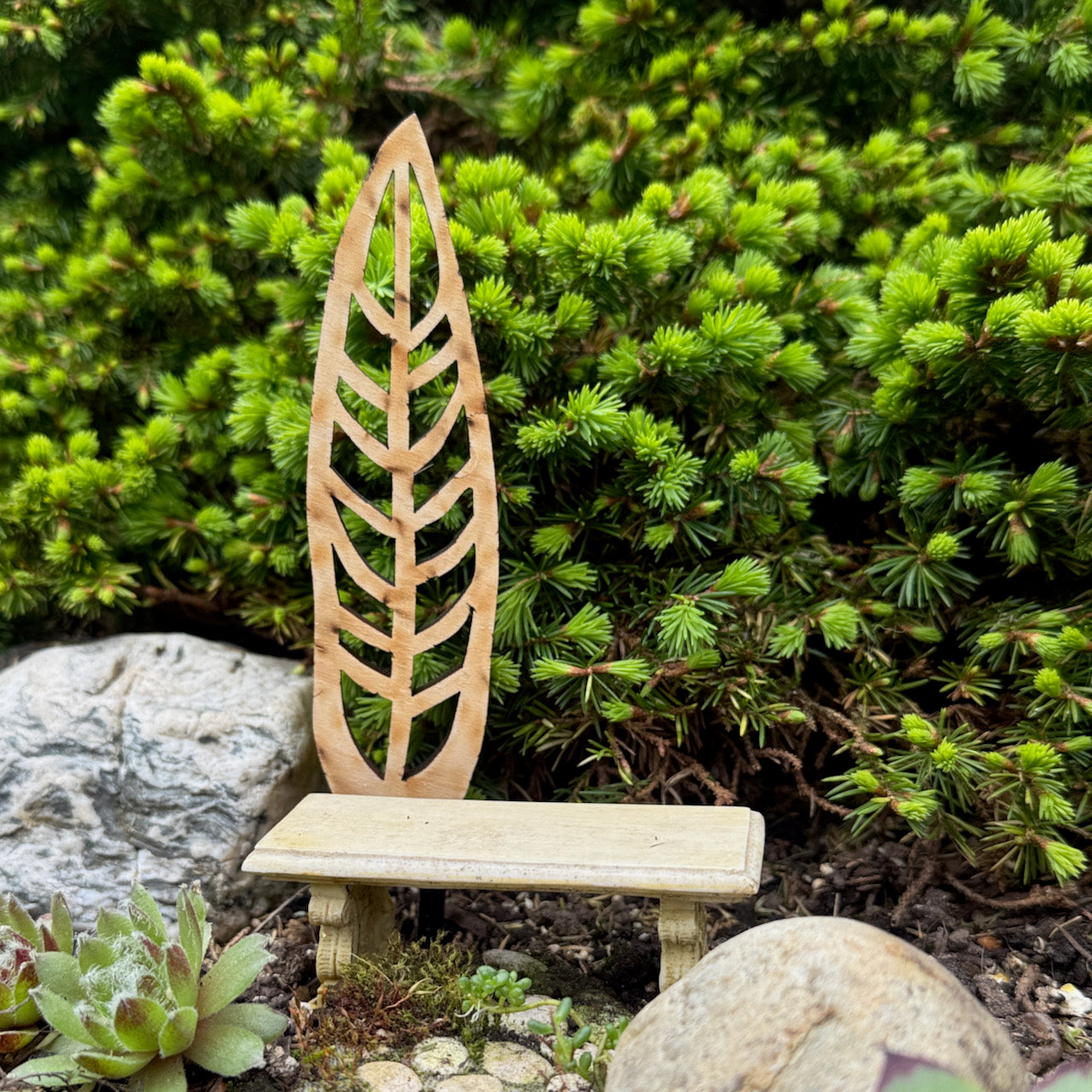 Miniature Fern Trellis