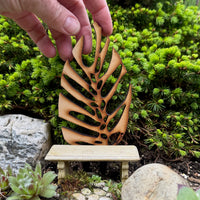 Miniature Monstera Trellis