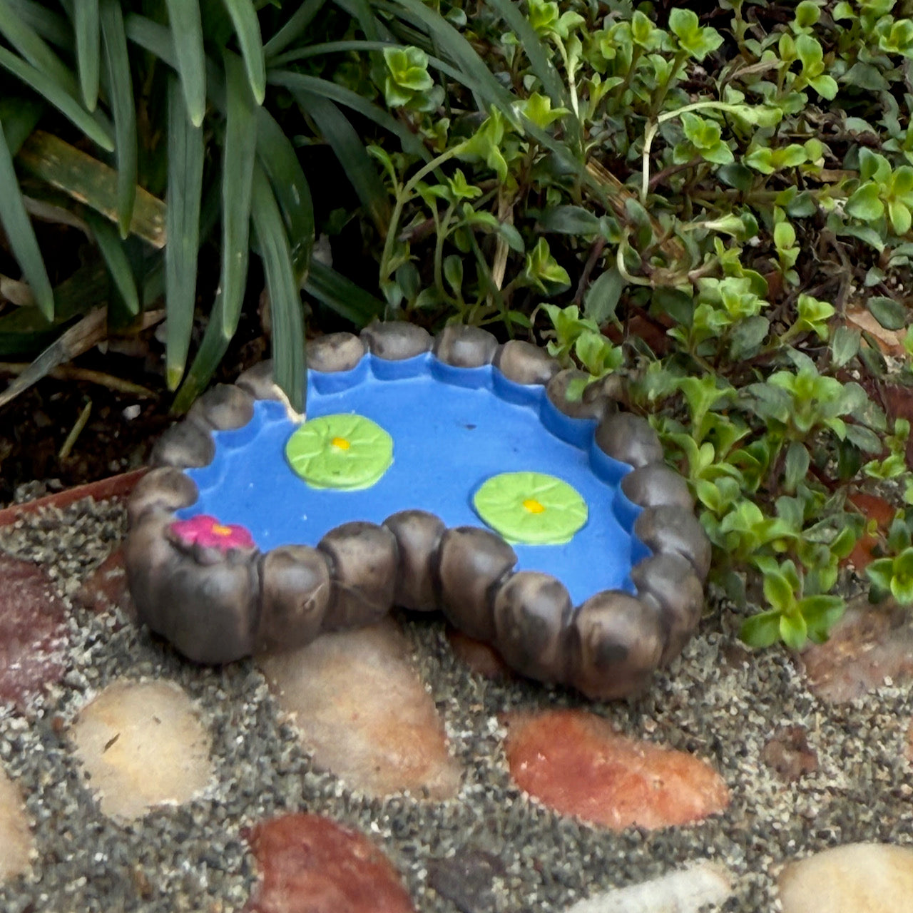 Tiny Lily Pad Pond, Lagoon Shape