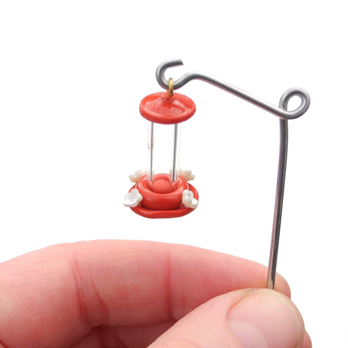 Mini Hummingbird Feeder with Hook