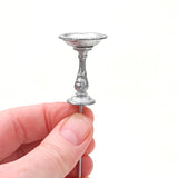 Metal Birdbath, Staked, Medium