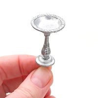 Metal Birdbath, Staked, Medium