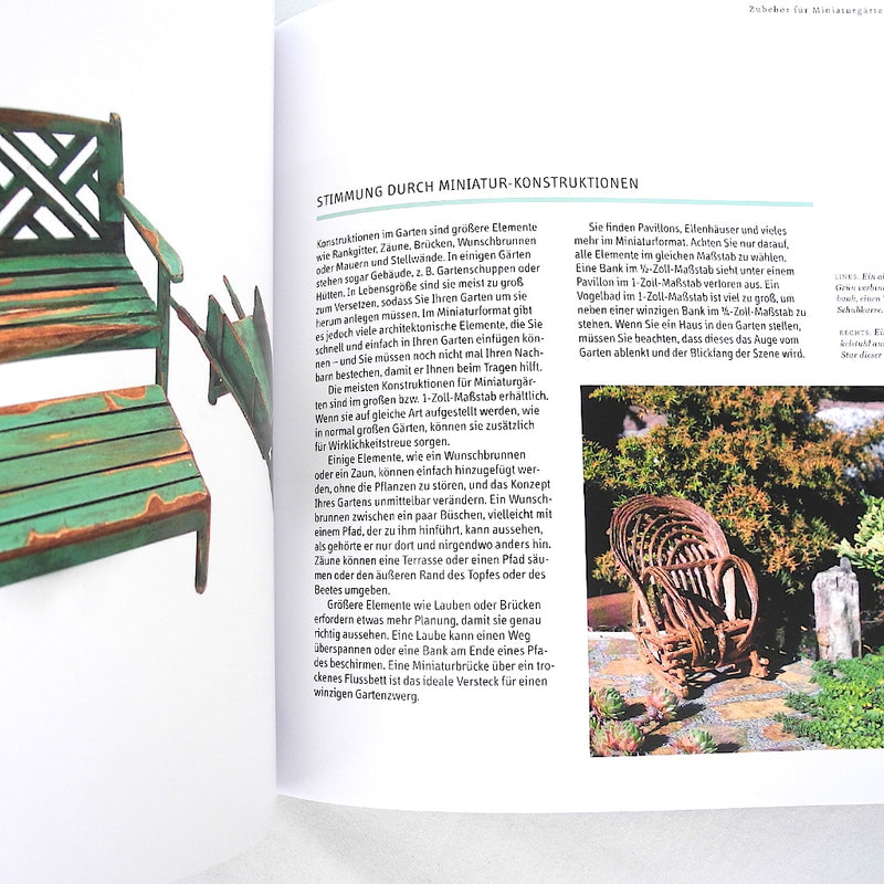 GERMAN Gardening in Miniature Book, The Primer for the Hobby