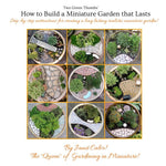 Ebook: How to Build a Miniature Garden that Lasts